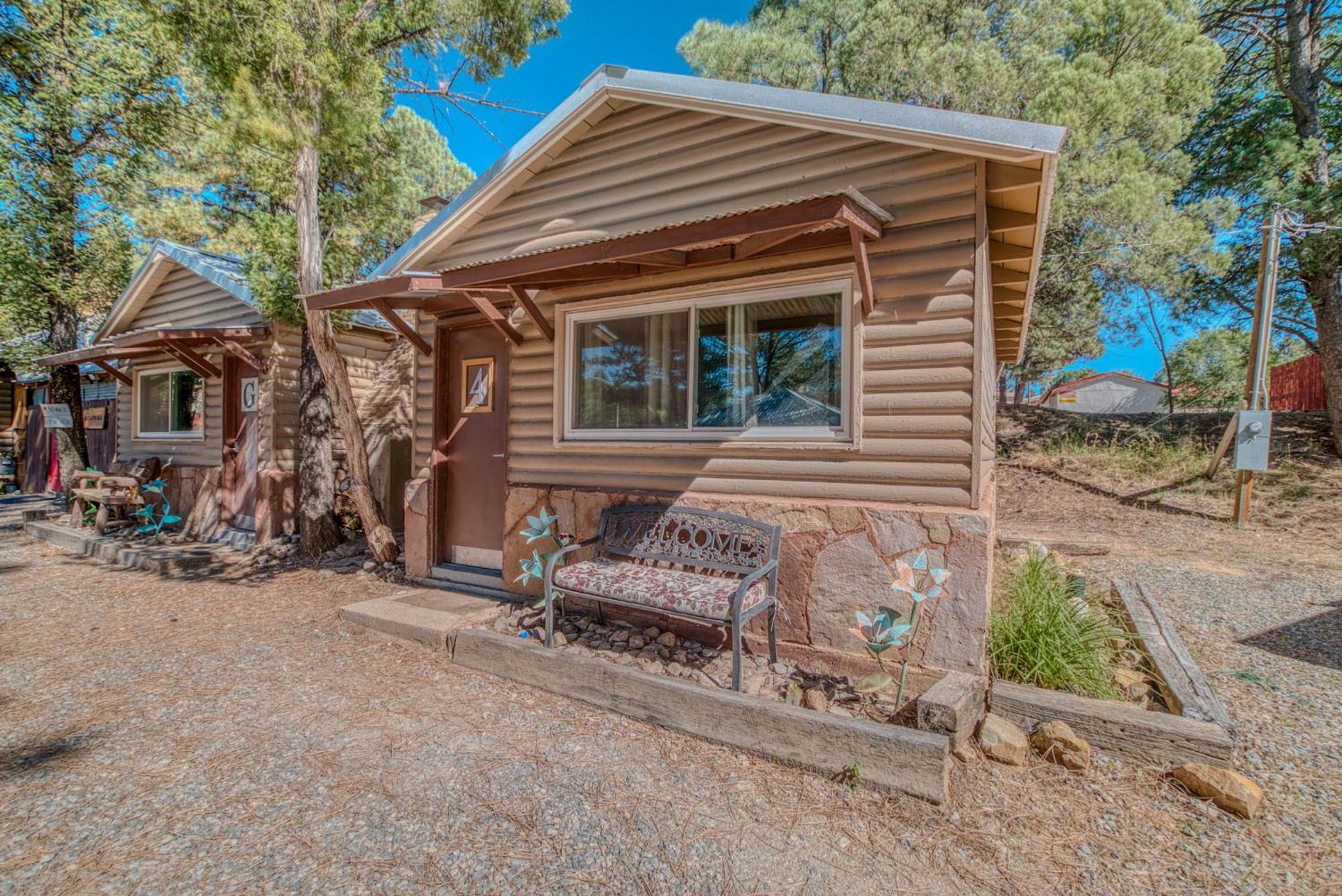 Enchanted Hideaway Cabins And Cottages Ruidoso Exteriör bild